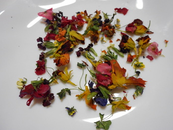 食べるお花ドライパック～ミックス～（レターパックライト代含む）（代引き不可なので振込またはカード決済）